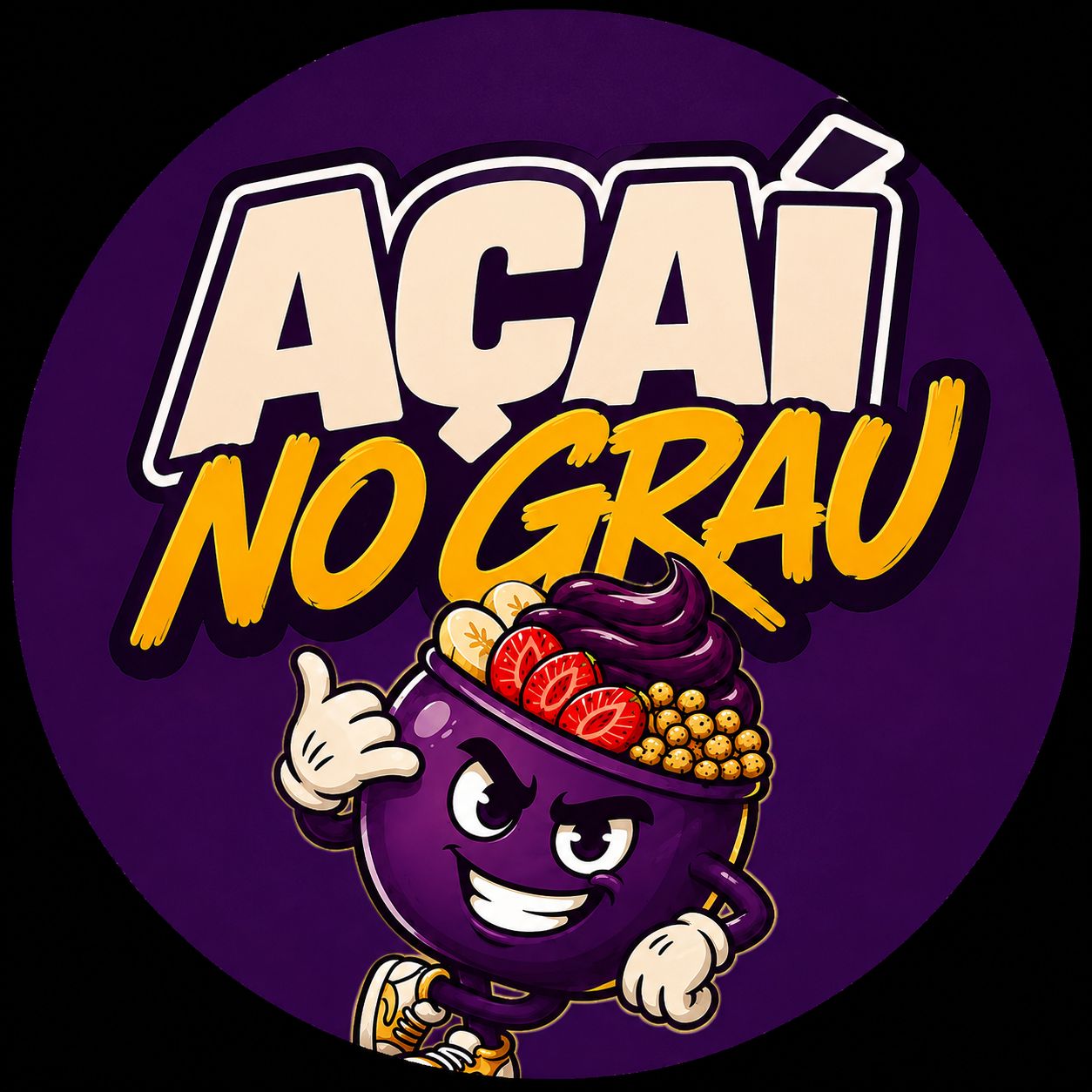 Açaí no grau.
