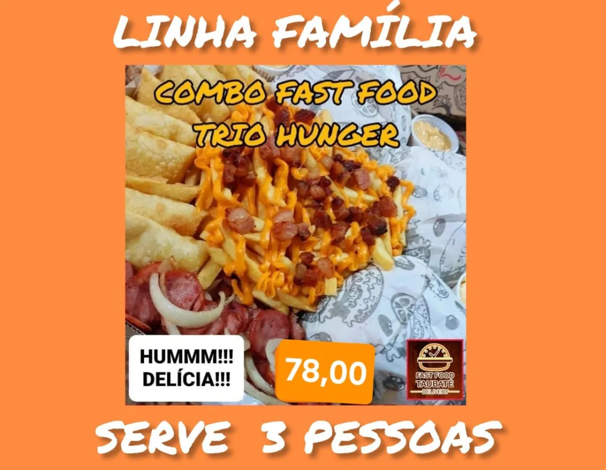 Combo Fast Food trio Hunger