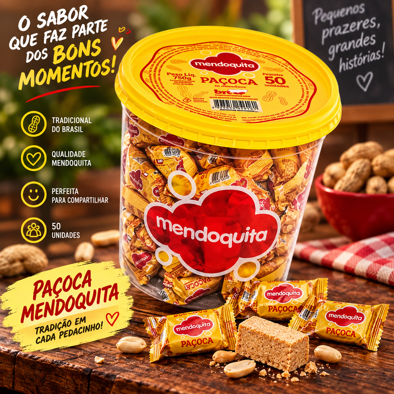 Paçoca Mendoquita