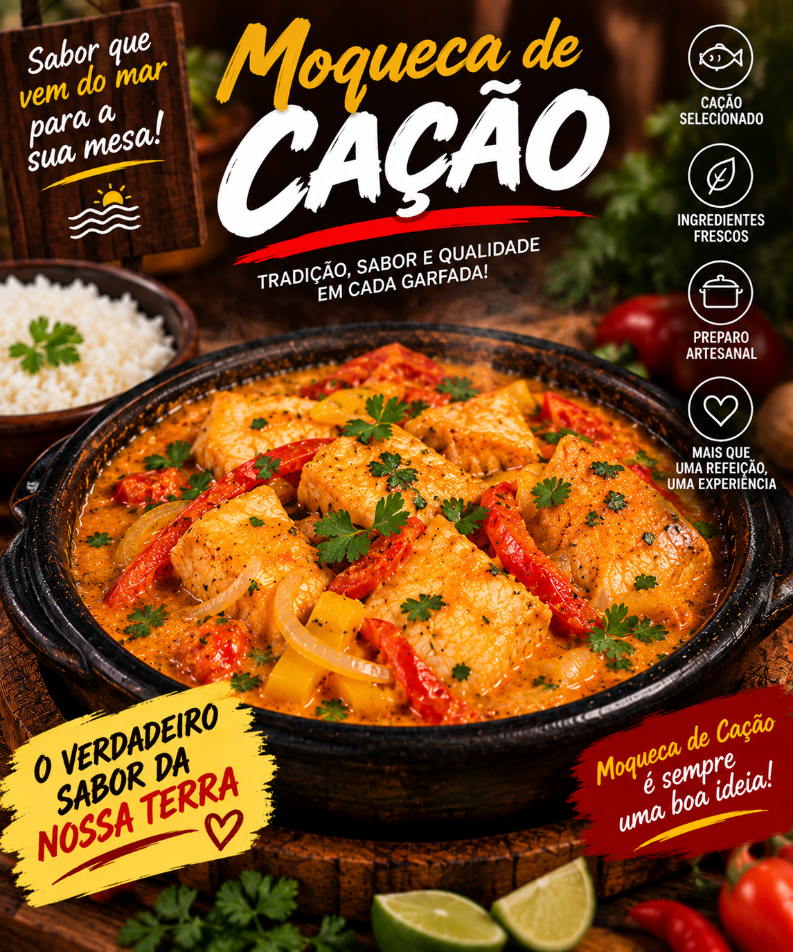 Moqueca de Cação