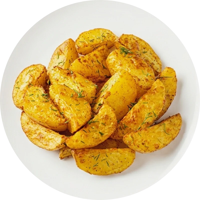 Batata Rústica Assada