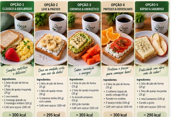 Combo - café + fruta + misto de queijo