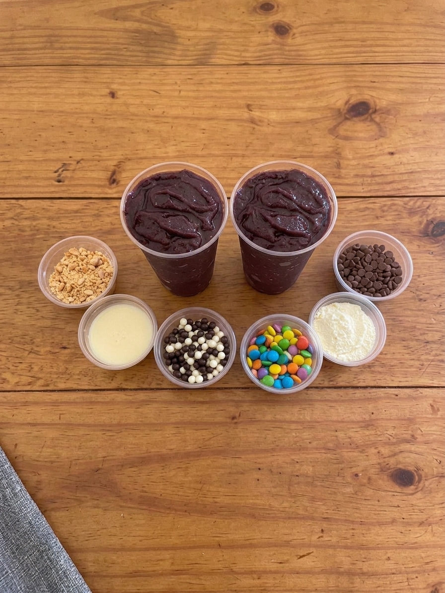 Combo 2 copos de Açaí 300 gramas (Só Açaí)