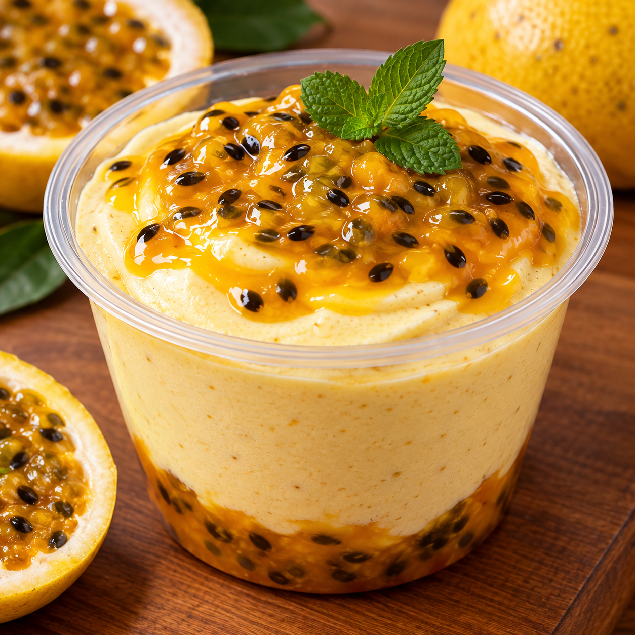 Mousse de maracujá