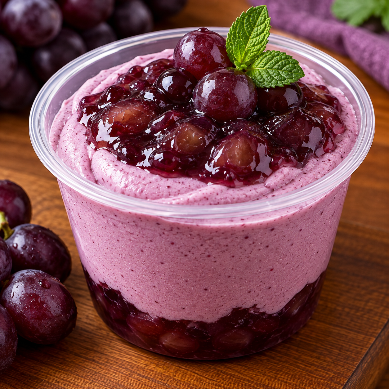 Mousse de uva