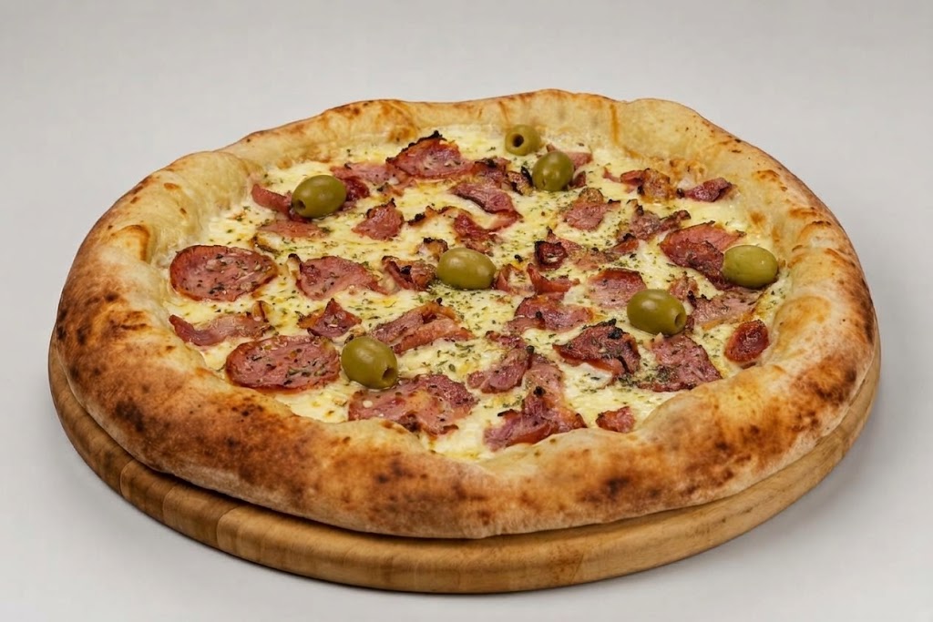 Pizza de Bacon