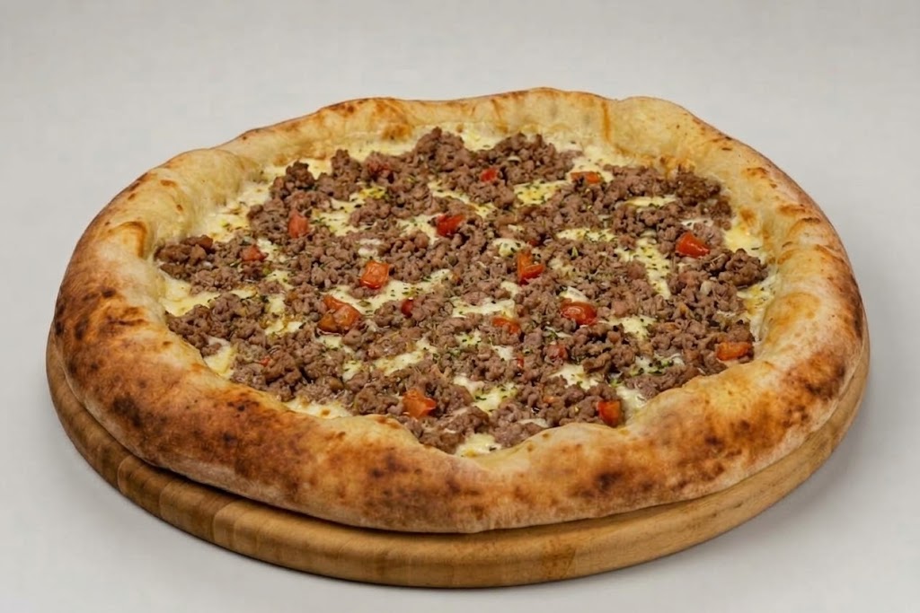 Pizza de Carne temperada