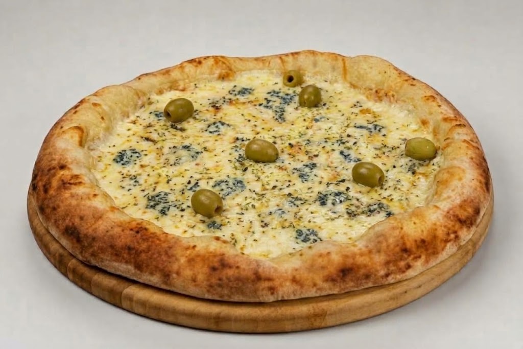 Pizza de Frango com Gorgonzola