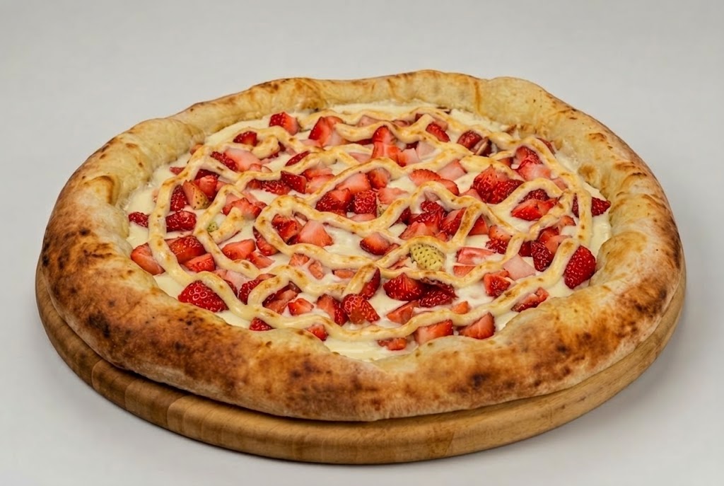 Pizza de Morango Nevado