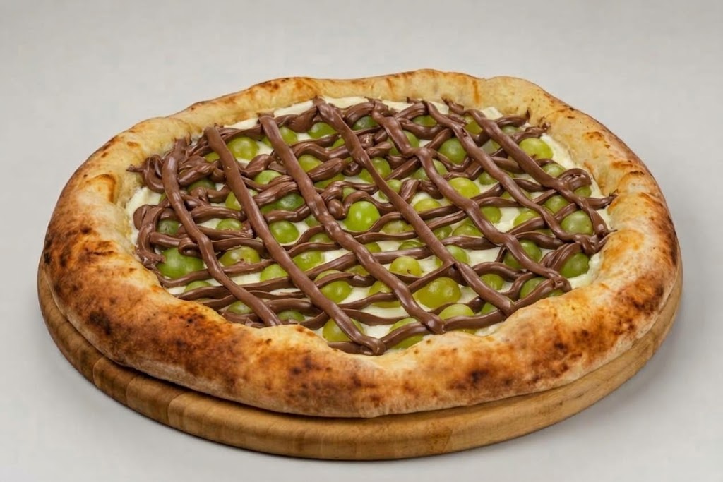 Pizza de Uva verde