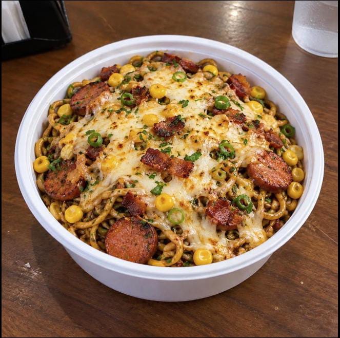 Macarrão na chapa G
