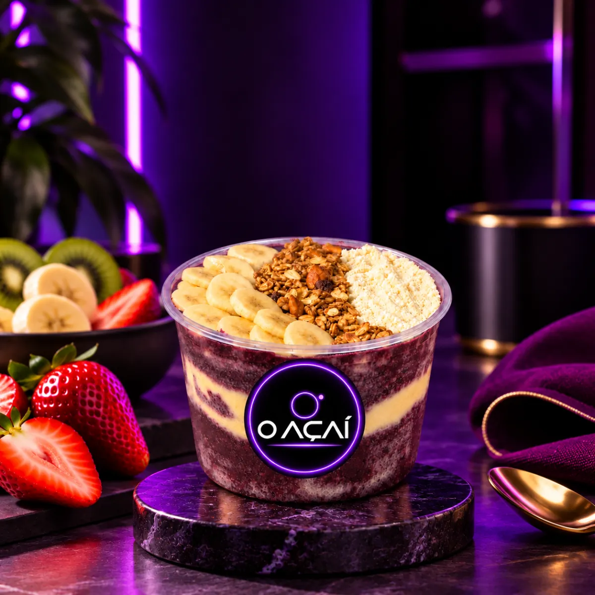 Monte seu Açaí 1 Litro