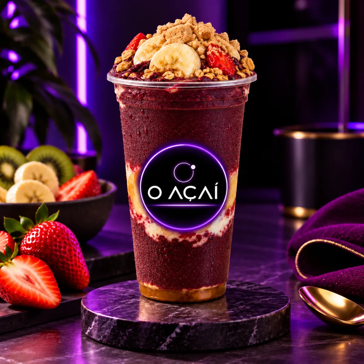 Monte seu açaí
