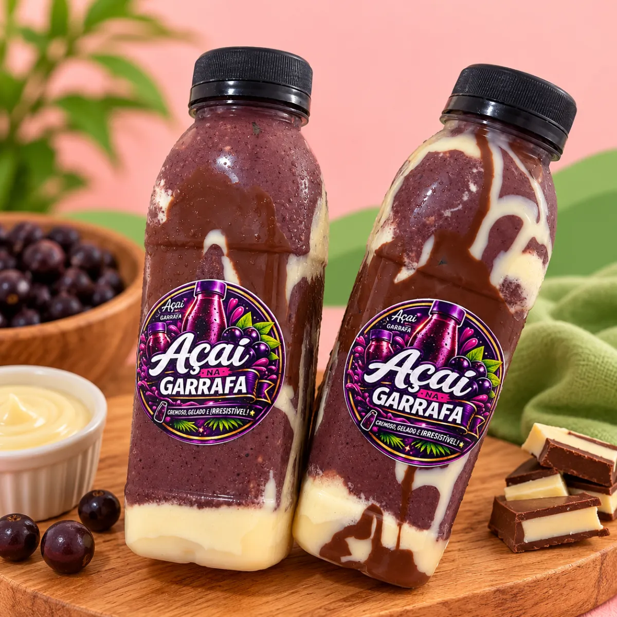 Açai na Garrafinha